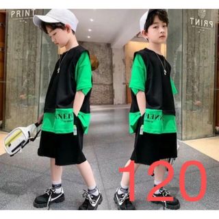 KSFA059キッズ 子供服 トップス+ショートパンツ 2点セット カジュアル 