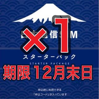 日本通信SIMスターターパック(その他)