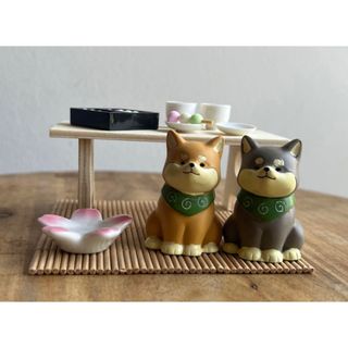 【新品】お花見の置物セット