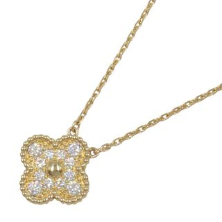 ヴァンクリーフアンドアーペル(Van Cleef & Arpels)のVan Cleef & Arpels ヴァンクリーフ＆アーペル ネックレス ヴィンテージアルハンブラ ネックレス ダイヤ(ネックレス)