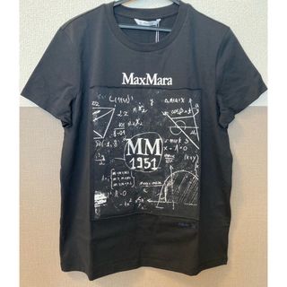 マックスマーラ(Max Mara)のMax Mara マックスマーラ  ロゴプリントTシャツ (Tシャツ(半袖/袖なし))