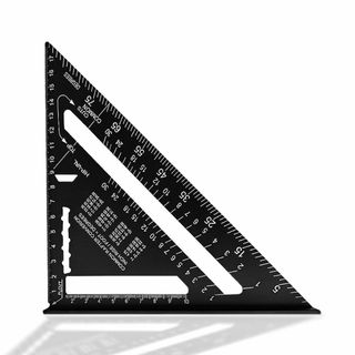 BOOHUQICH 三角定規 丸鋸ガイド 丸鋸定規 直角定規 大工道具 測量用品(その他)