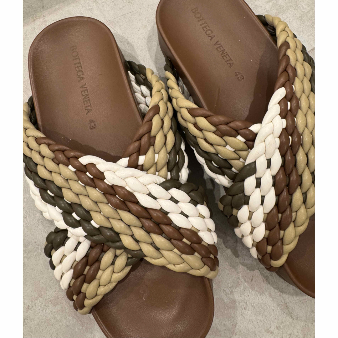 BOTTEGA VENETA ボッテガヴェネタ　サンダル PLAT 43 BOTTEGA VENETA - BOTTEGA VENETA メンズサンダル 43の通販 by