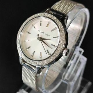 マイケルコース(MICHAEL KORS)の極美品　MICHAEL KORS　マイケルコース　ホワイト　レディース　クォーツ(腕時計)