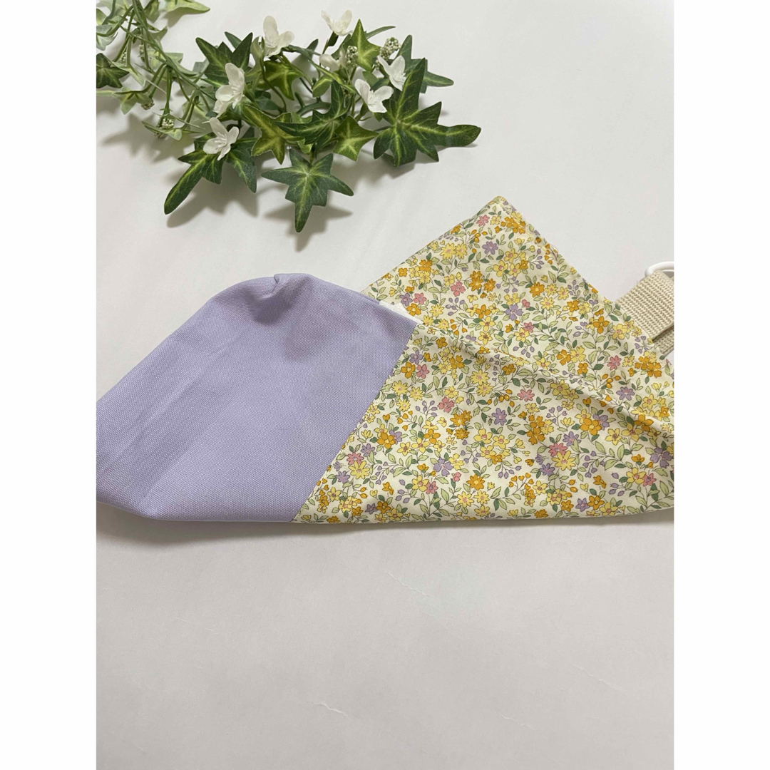 セール☆シューズケース　上履き入れ　ハンドメイド　花柄 ハンドメイドのキッズ/ベビー(外出用品)の商品写真