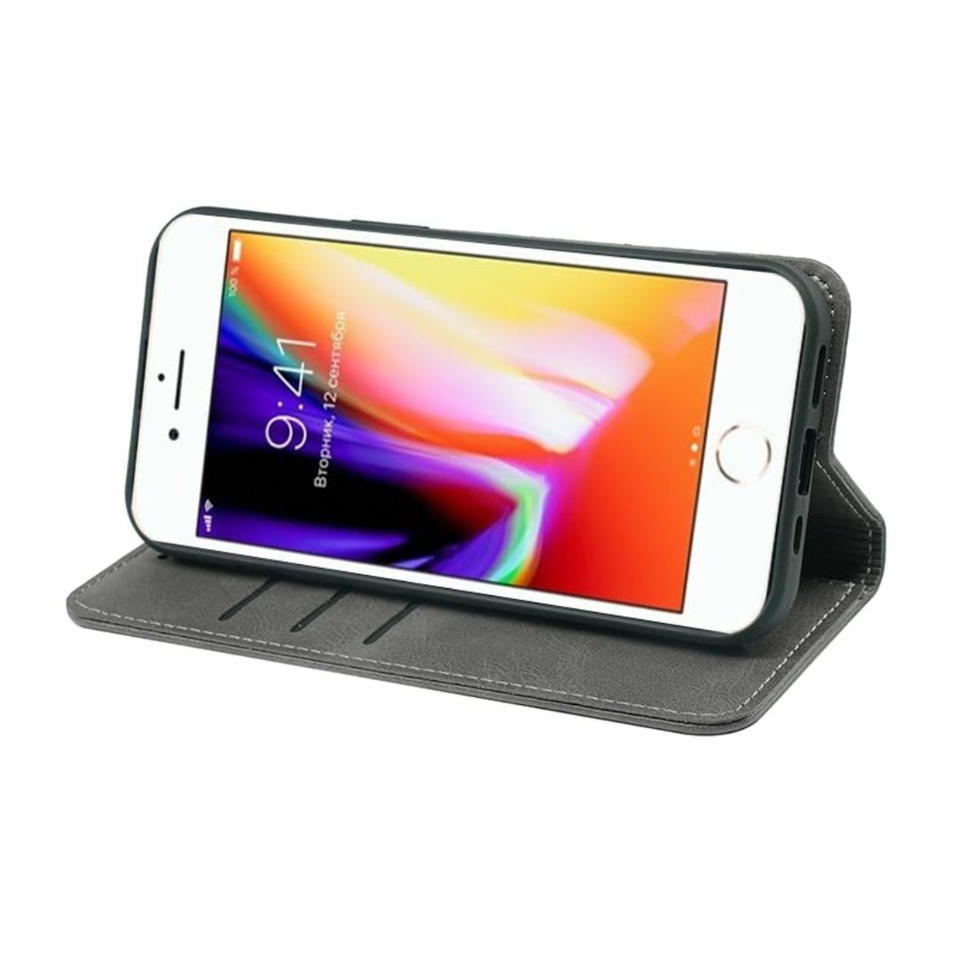 iPhone SE (第2世代/第3世代) ケース 手帳型 (4.7インチ対応) スマホ/家電/カメラのスマホアクセサリー(その他)の商品写真