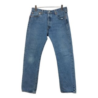 リーバイス(Levi's)のLevi's リーバイス 501 デニムパンツ ブルー(メンズ W34 L32)中古 古着 U7817(デニム/ジーンズ)