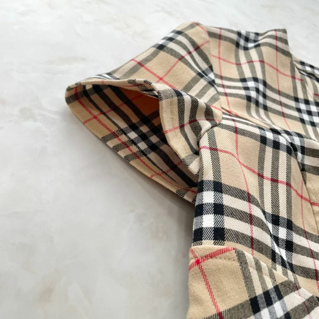美品　バーバリーブルーレーベル　ホルターネック　ワンピース　リネン　ノバチェック BURBERRY BLUE LABEL - marin様専用BURBERRY BLUE LABEL