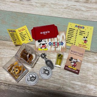 ディズニー(Disney)のディズニー　ミッキー　カフェ ミニチュアセット　リーメント(キャラクターグッズ)