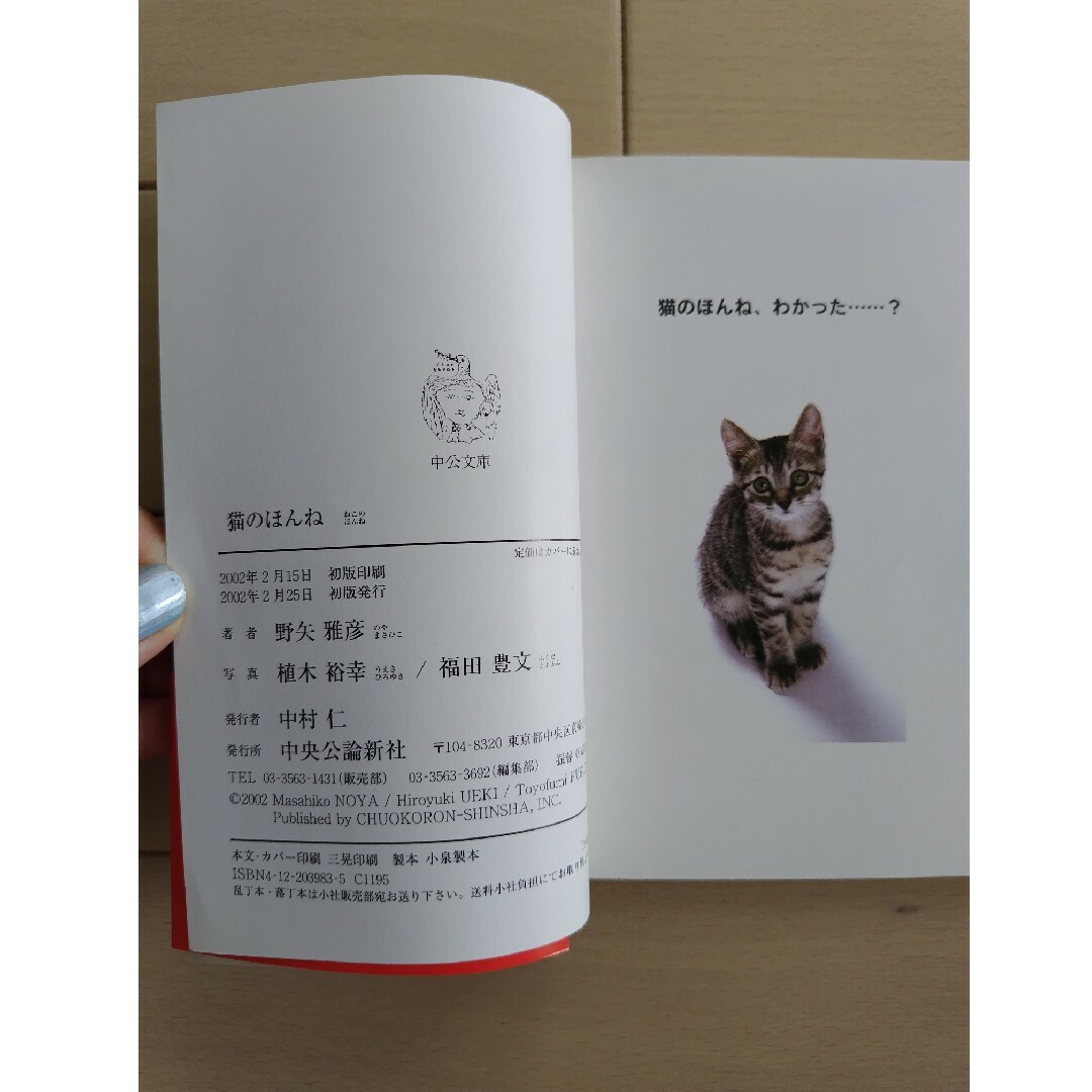 猫のほんね 野矢雅彦 エンタメ/ホビーの本(その他)の商品写真