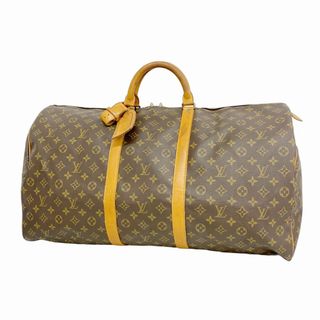 ルイヴィトン(LOUIS VUITTON)の【5gc2624-h】ルイヴィトン ボストンバッグ モノグラム キーポル60 M41422 ブラウン【中古】メンズ レディース ユニセックス(ボストンバッグ)