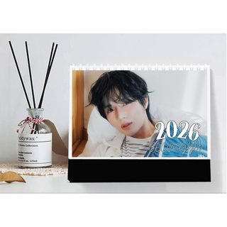 TXT ボムギュ 2026年 卓上カレンダー 韓国グッズ ダイアリー写真 新作(その他)