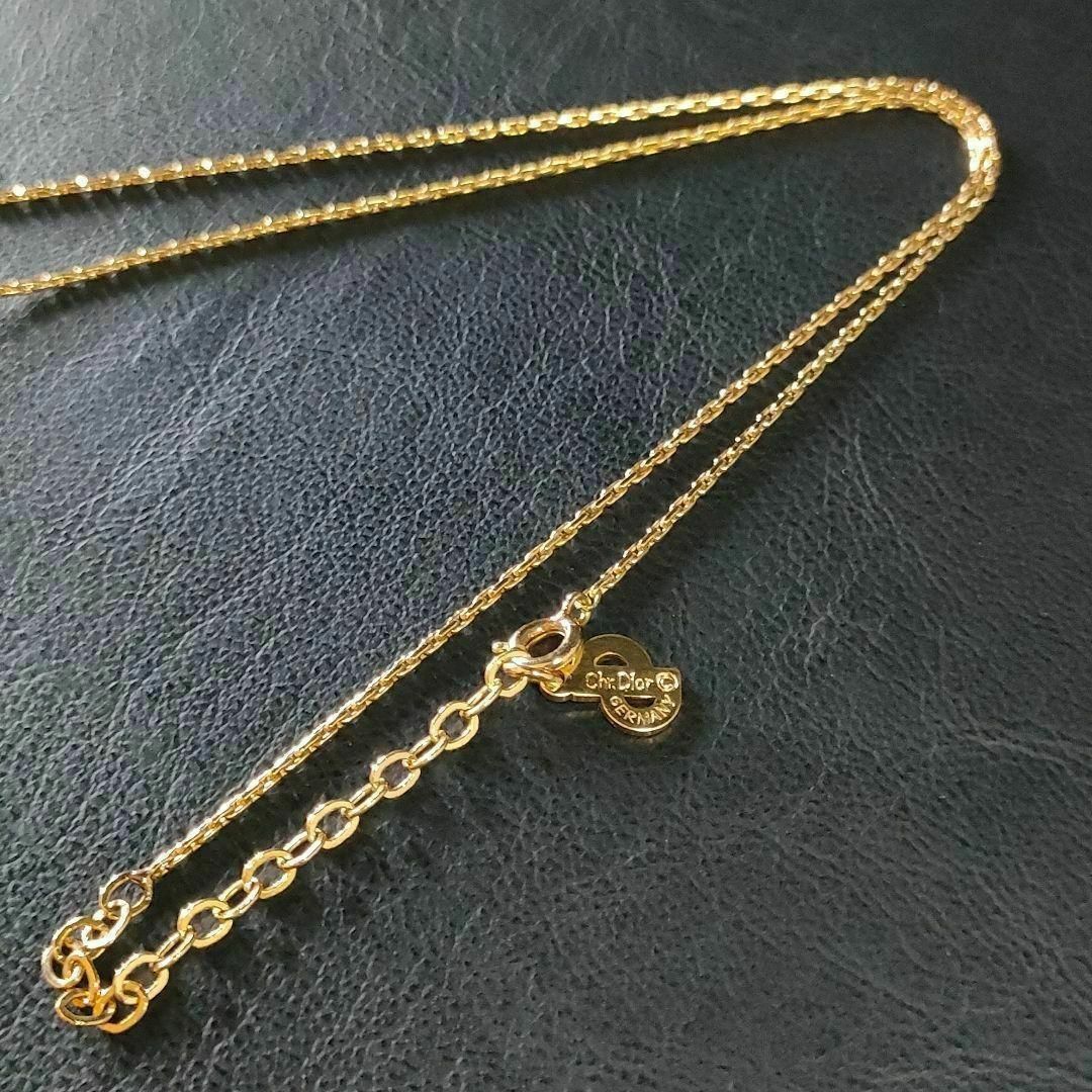 Christian Dior クリスチャン ディオール リーフ  ゴールド Christian Dior - 【極美品】Dior ディオール ネックレス
