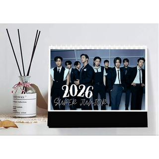 SUPERJUNIOR スーパージュニア 2026年 卓上カレンダー 韓国グッズ(その他)