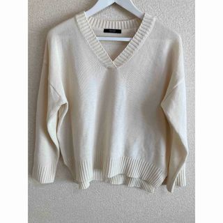 gypsohila Lightly Knit Tops / ベージュ GYPSOPHILA - 【Gypsohila】Lightly Knit Tops F ベージュの通販