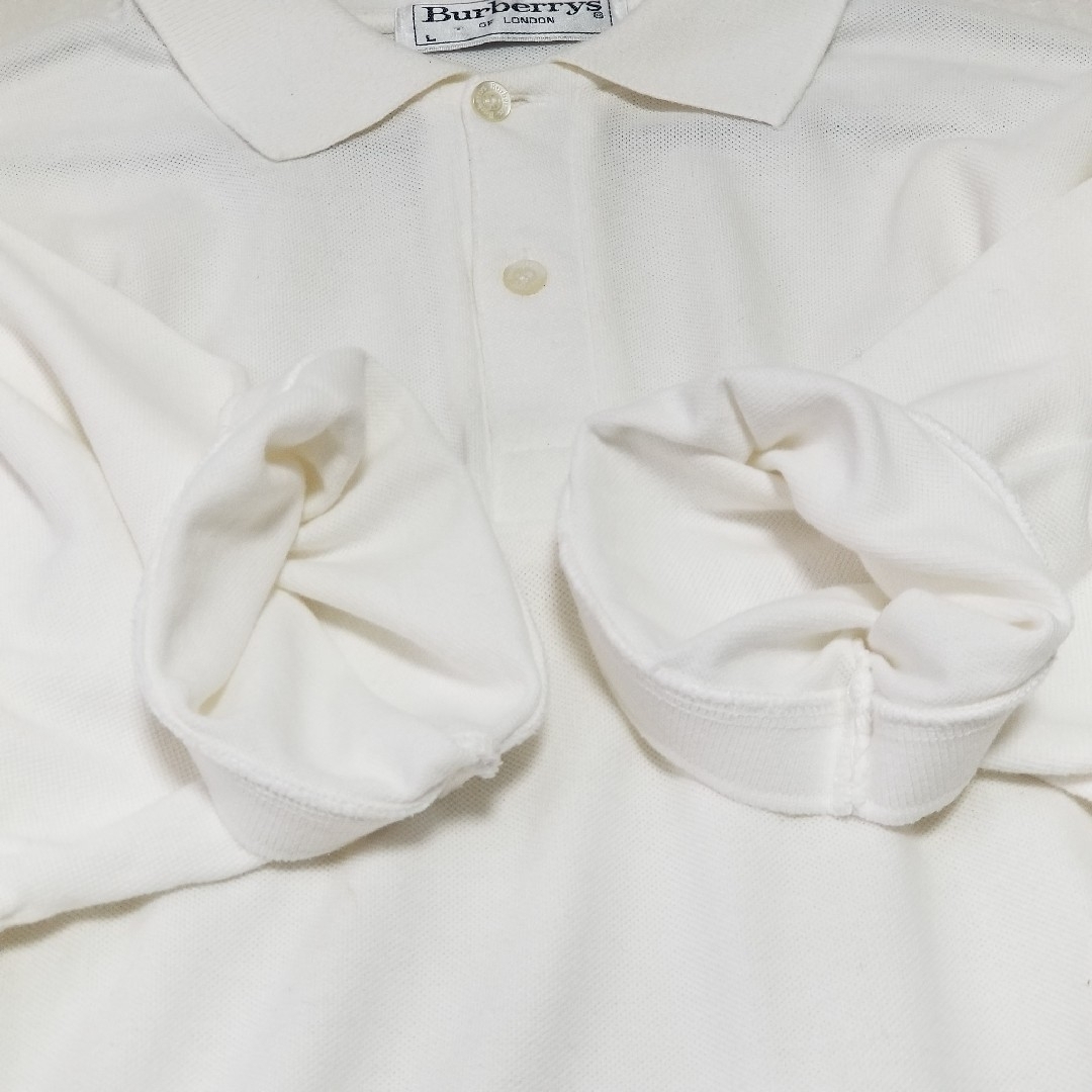 BURBERRY(バーバリー)の良品 BURBERRY バーバリー ポロシャツ Lサイズ メンズのトップス(ポロシャツ)の商品写真