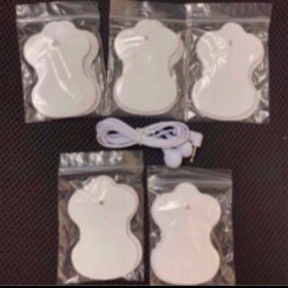 オムロン エレパレス対応交換用パッド5セット(コード1本付属)(トレーニング用品)