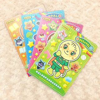 それいけ！アンパンマン るんるんあそぼう♪シール13 全4種 フルコンプ(キャラクターグッズ)