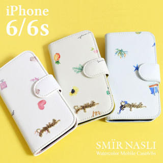 サミールナスリ(SMIR NASLI)のSmirNasli Watercolor Mobile Case2 6/6s(iPhoneケース)