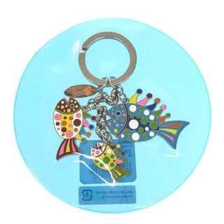 未使用品 モマ 草間彌生×MoMA  キーリング   マルチカラー  ユニセックス 魚　240001153830(キーホルダー)