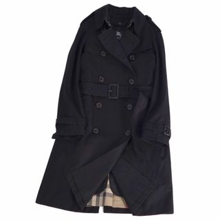 バーバリー(BURBERRY)の極美品 バーバリー ロンドン BURBERRY LONDON ライナー付き トレンチコート コットン100％ レディース 36(S) ブラック(トレンチコート)