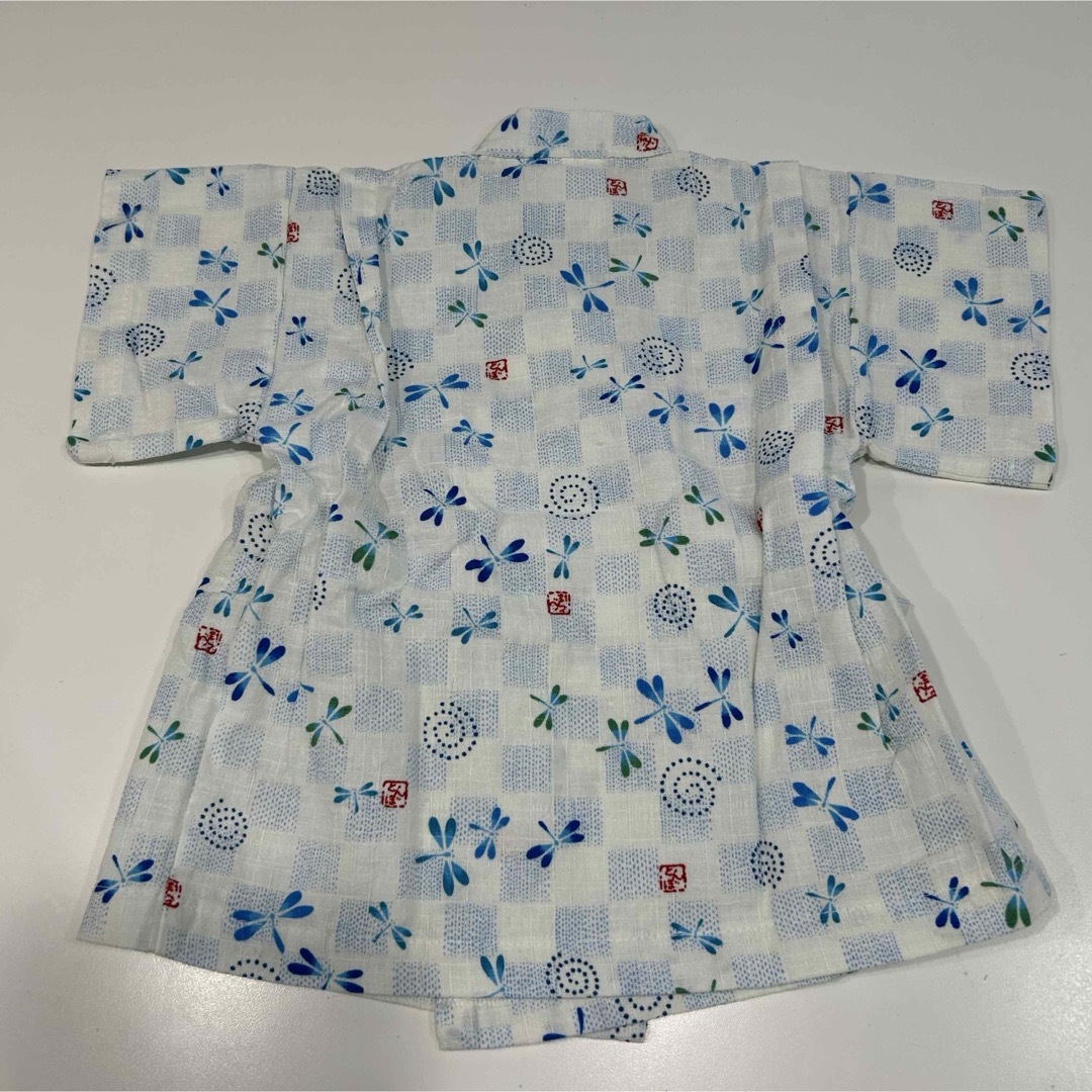 甚平　90サイズ キッズ/ベビー/マタニティのキッズ服男の子用(90cm~)(甚平/浴衣)の商品写真
