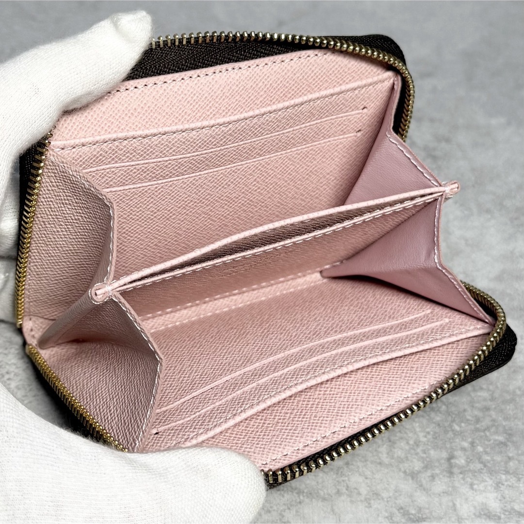 ルイヴィトン　ジッピーコインパース　ダミエ ローズバレリーヌ　小銭入れ LOUIS VUITTON - 新品未使用 ルイヴィトン ダミエ ローズバレ