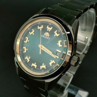 オリエント(ORIENT)の極美品　ORIENT　オリエント　グリーン　ゴールド　ブラック　ソーラー メンズ(その他)