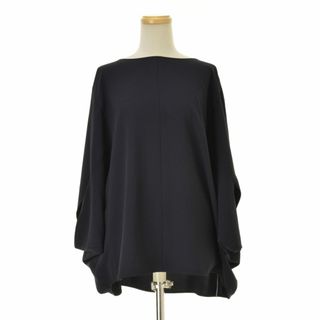 UNTITLED - 【UNTITLED】25SS 153-82504 接触冷感/イージーケア リラクミスト モモンガブラウス五分袖ブラウス