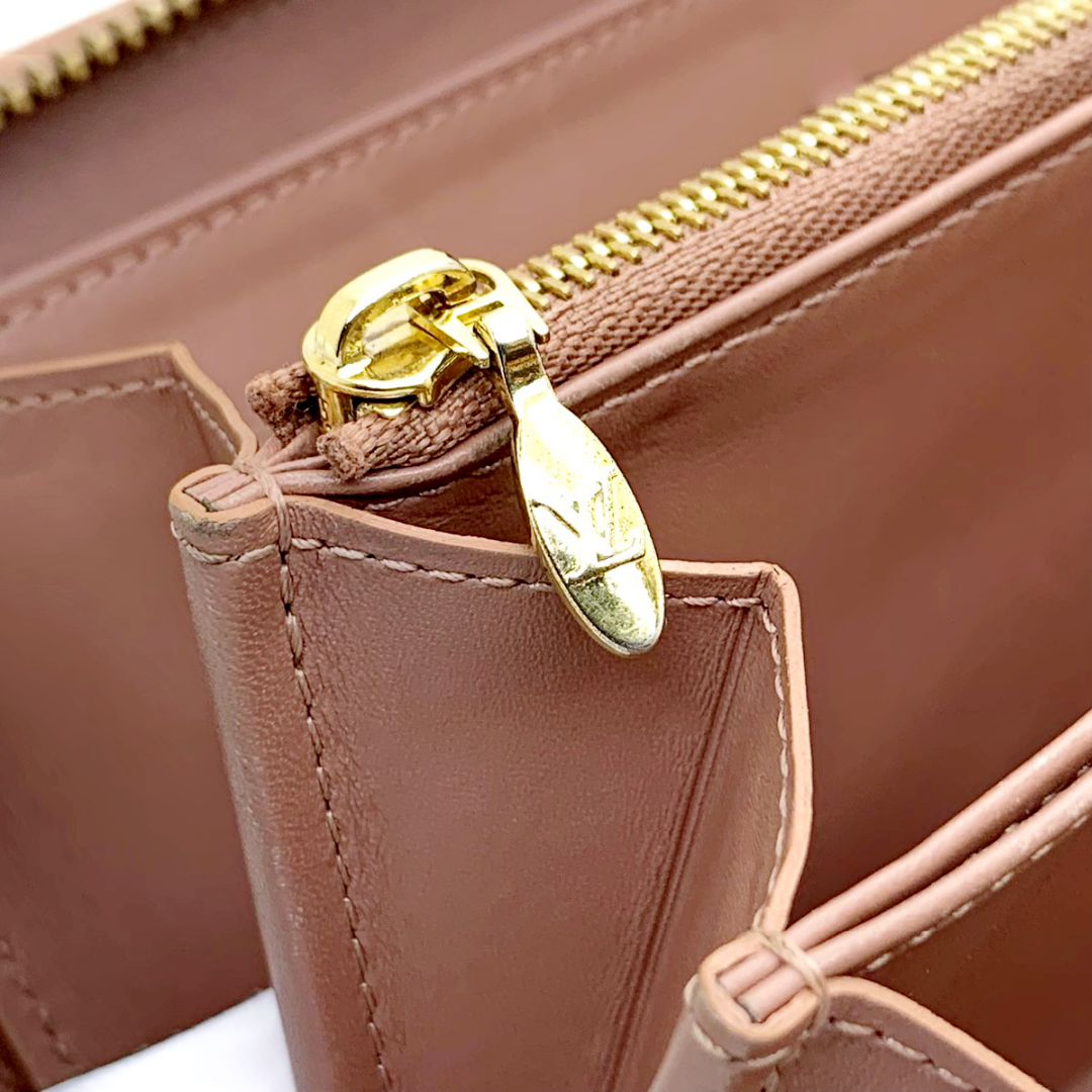 【美品】LOUIS VUITTON ヴェルニ　ジッピーウォレット　正規品 美品」 LV ルイヴィトン 財布 レディース ヴェルニ ジッピー