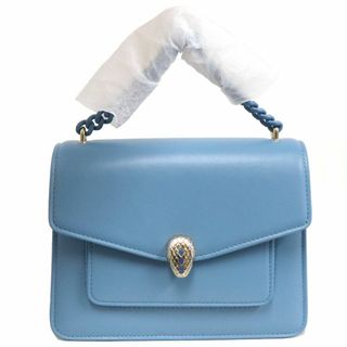 ブルガリ(BVLGARI)のブルガリ セルペンティ フォーエバー 2wayクロスボディバッグ ブルー(291469)(ショルダーバッグ)