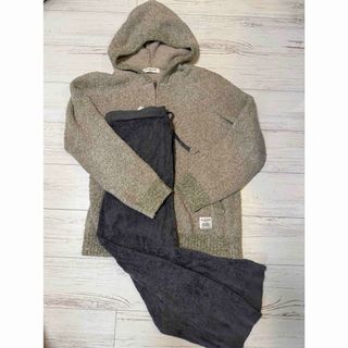 ジェラートピケ(gelato pique)のジェラートピケ　メンズパーカーとやや薄手パンツセットsize L(その他)
