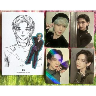エイティーズ(ATEEZ)のATEEZ ヨサン トレカ ポストカード ステッカー セット(アイドルグッズ)
