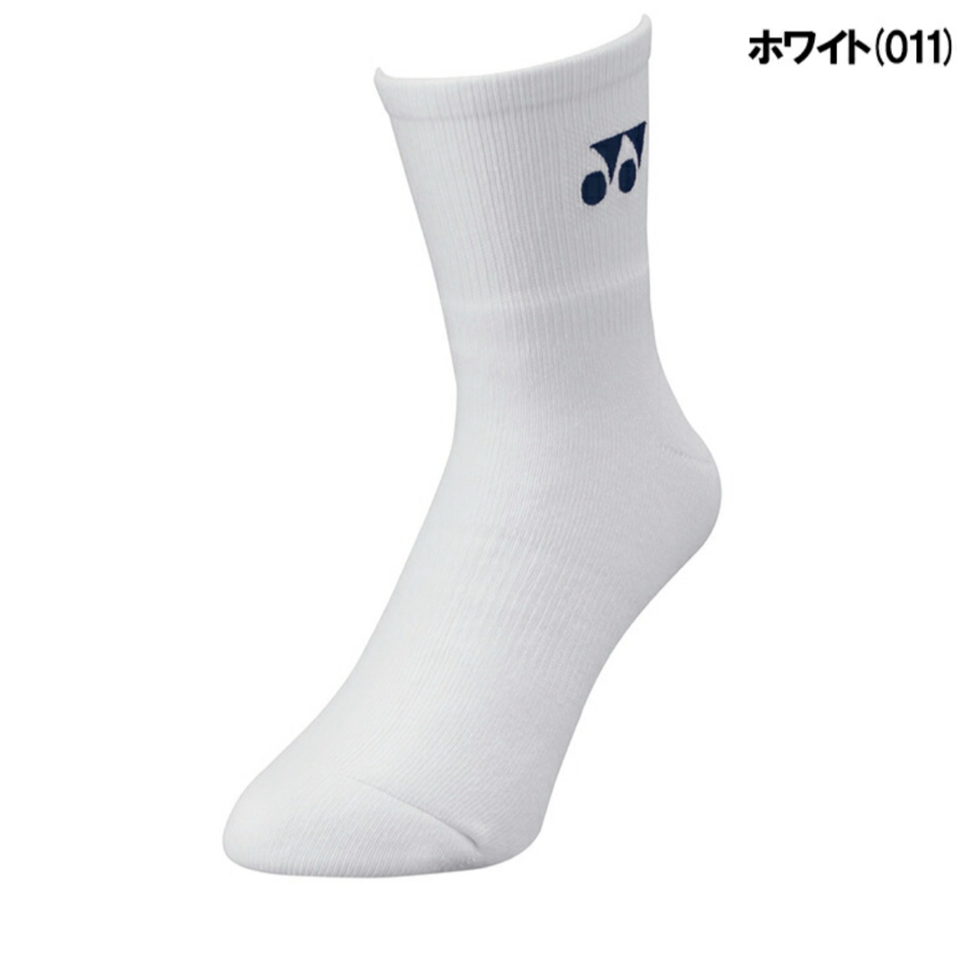 YONEX(ヨネックス)のヨネックス　ソックス　3Dエルゴ　19122 ホワイト　　２足セット スポーツ/アウトドアのスポーツ/アウトドア その他(バドミントン)の商品写真