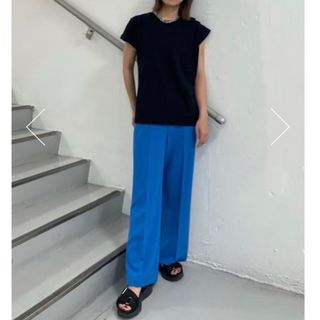 moussy - MOUSSY RERUM ASYMMETRY トップス マウジー Tシャツ 黒
