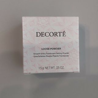 コスメデコルテ(COSME DECORTE)のコスメデコルテのルースパウダー01＊ミニサイズ(フェイスパウダー)