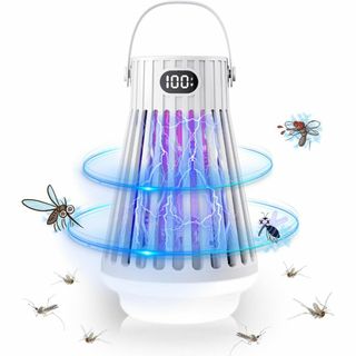 【2025年金賞·革新版】電撃殺虫器 コバエ取り M29 UV光源誘引式 360