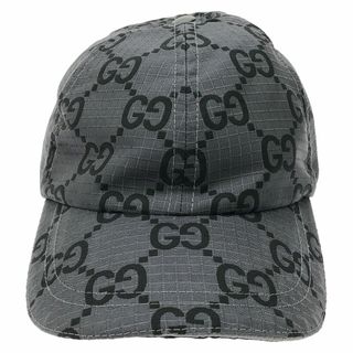 グッチ(GUCCI)のグッチ GUCCI ベースボールキャップ キャップ 帽子 ポリエステル レディース グレー系 7683924HA5M1161L 【新品】(キャップ)