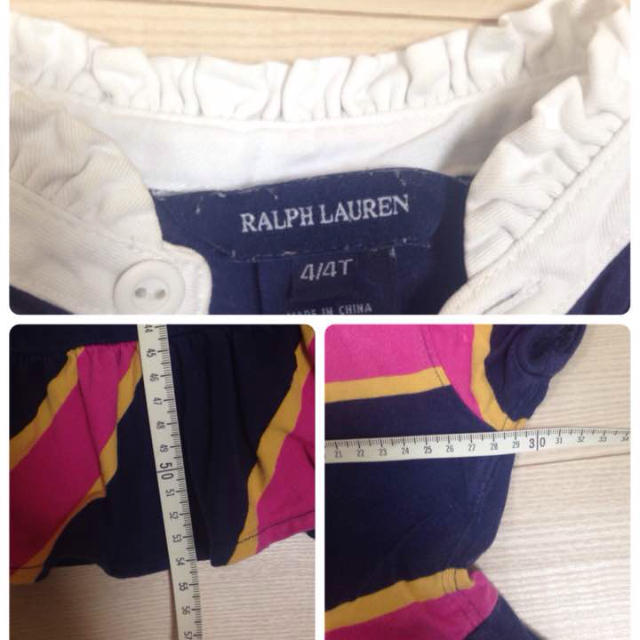 Ralph Lauren(ラルフローレン)のS-1 ラルフローレン ワンピース 4T キッズ/ベビー/マタニティのキッズ服女の子用(90cm~)(ワンピース)の商品写真