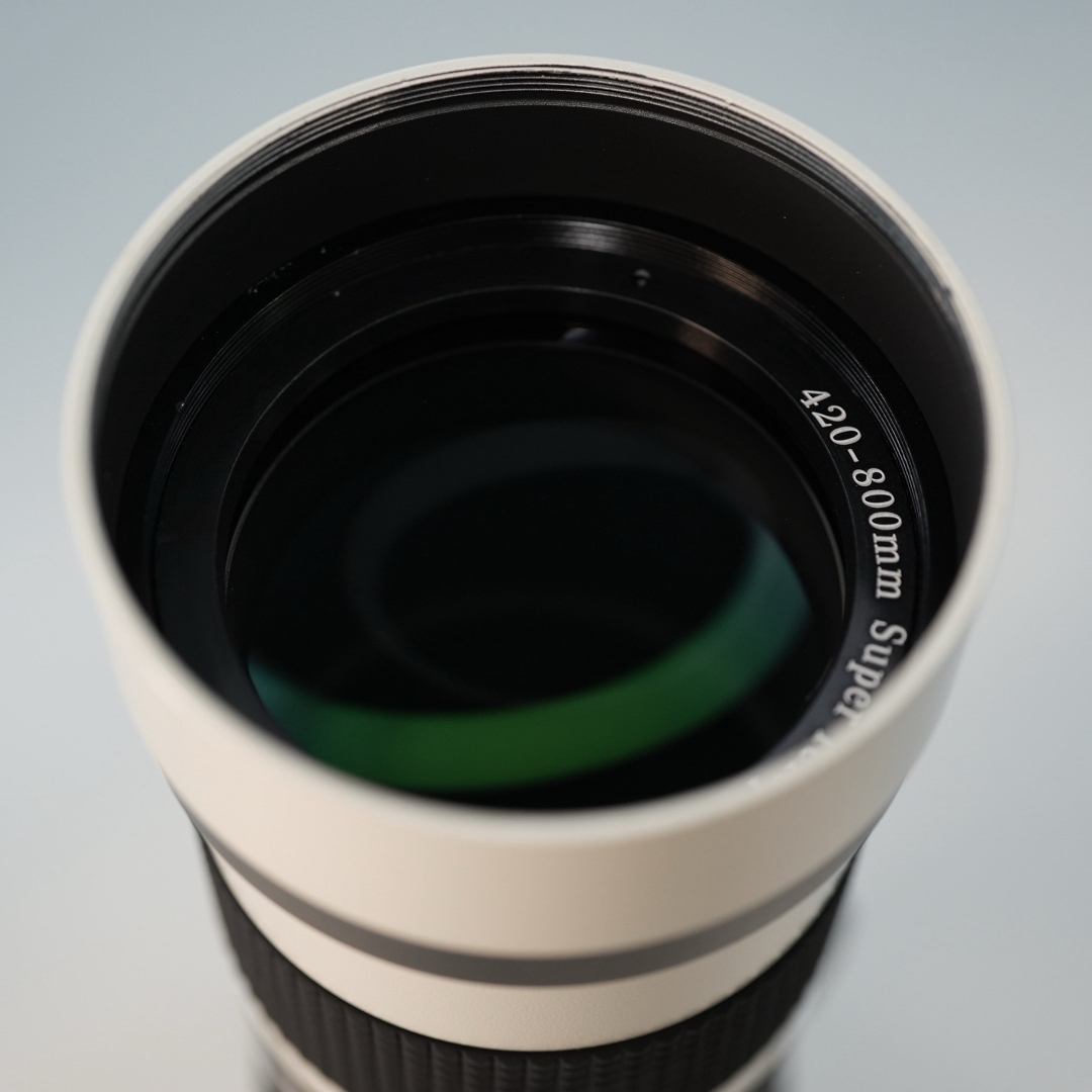 VARI SONY Aマウント用 420-800mm超望遠レンズ白z0026の通販 by
