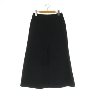 スリーワンフィリップリム(3.1 Phillip Lim)の3.1 フィリップリム スリットデザインロングスカート 台形 0 ネイビー(ロングスカート)