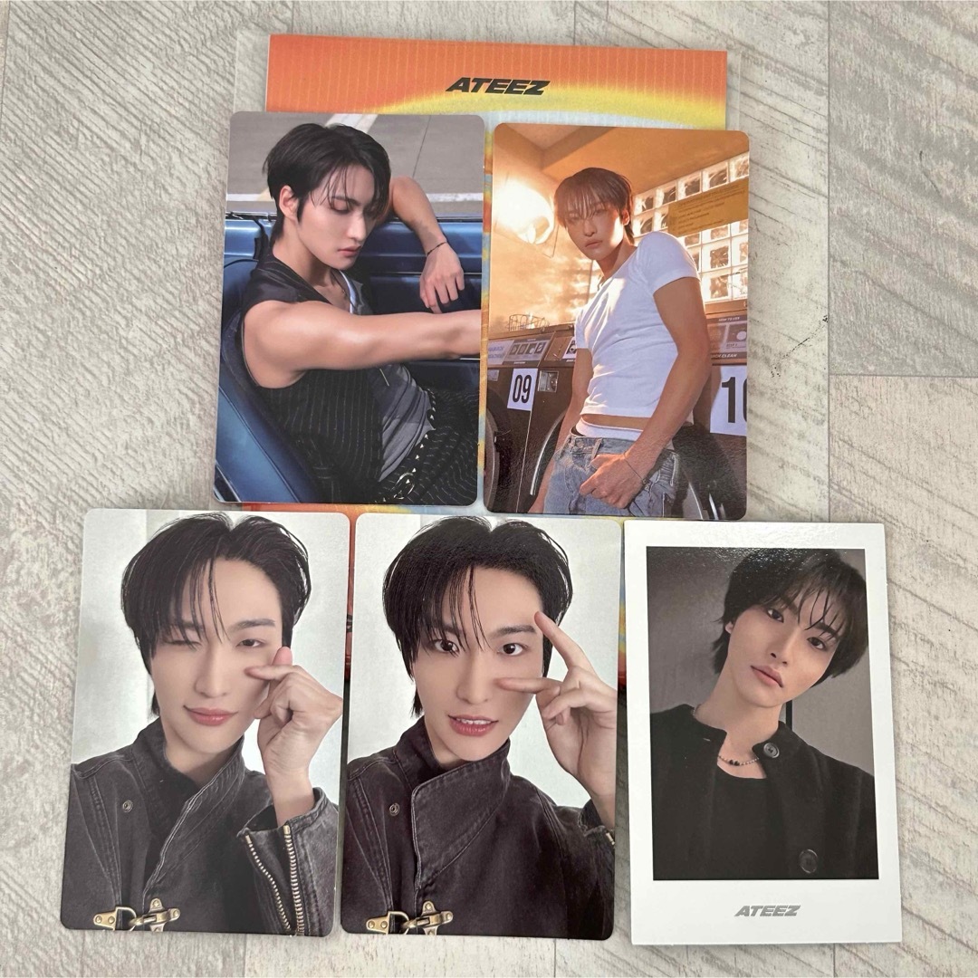 ソンファ MOVEMENT 封入 トレカ セット ATEEZ アチズ ソンファ 特典 封入トレカ セット まとめ売り