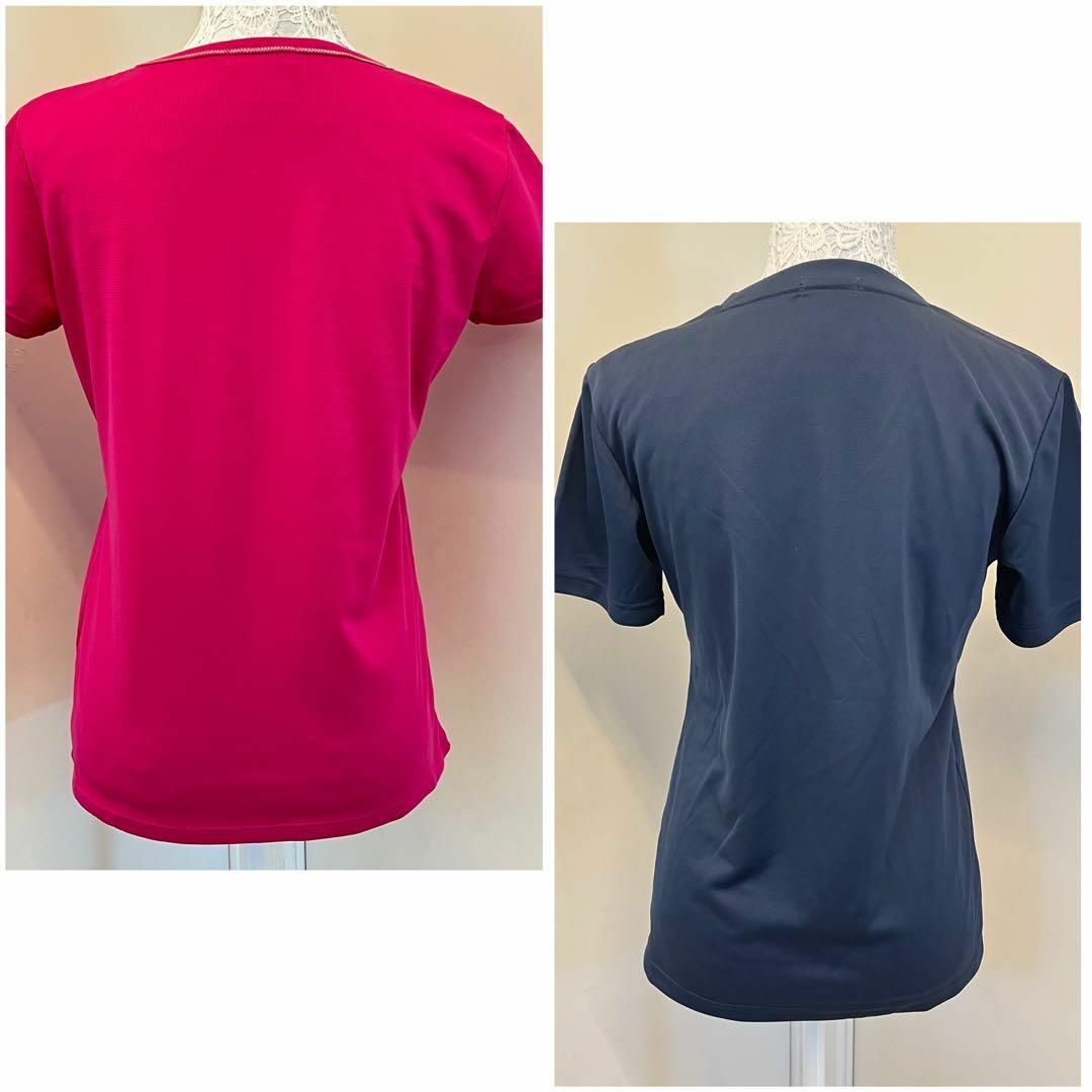 le coq sportif(ルコックスポルティフ)のlecoqsportif レディース　半袖 Tシャツ　トップス　2枚セット　XL レディースのトップス(Tシャツ(半袖/袖なし))の商品写真