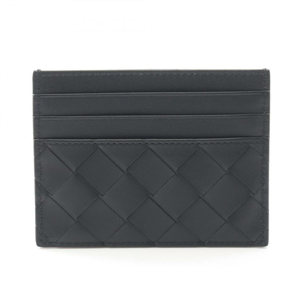 BOTTEGA VENETA(ボッテガヴェネタ)のボッテガヴェネタ BOTTEGA VENETA カードケース アクセサリー レザー レディース ブラック系 743209VCPQ38803 【新品】 レディースのファッション小物(パスケース/IDカードホルダー)の商品写真