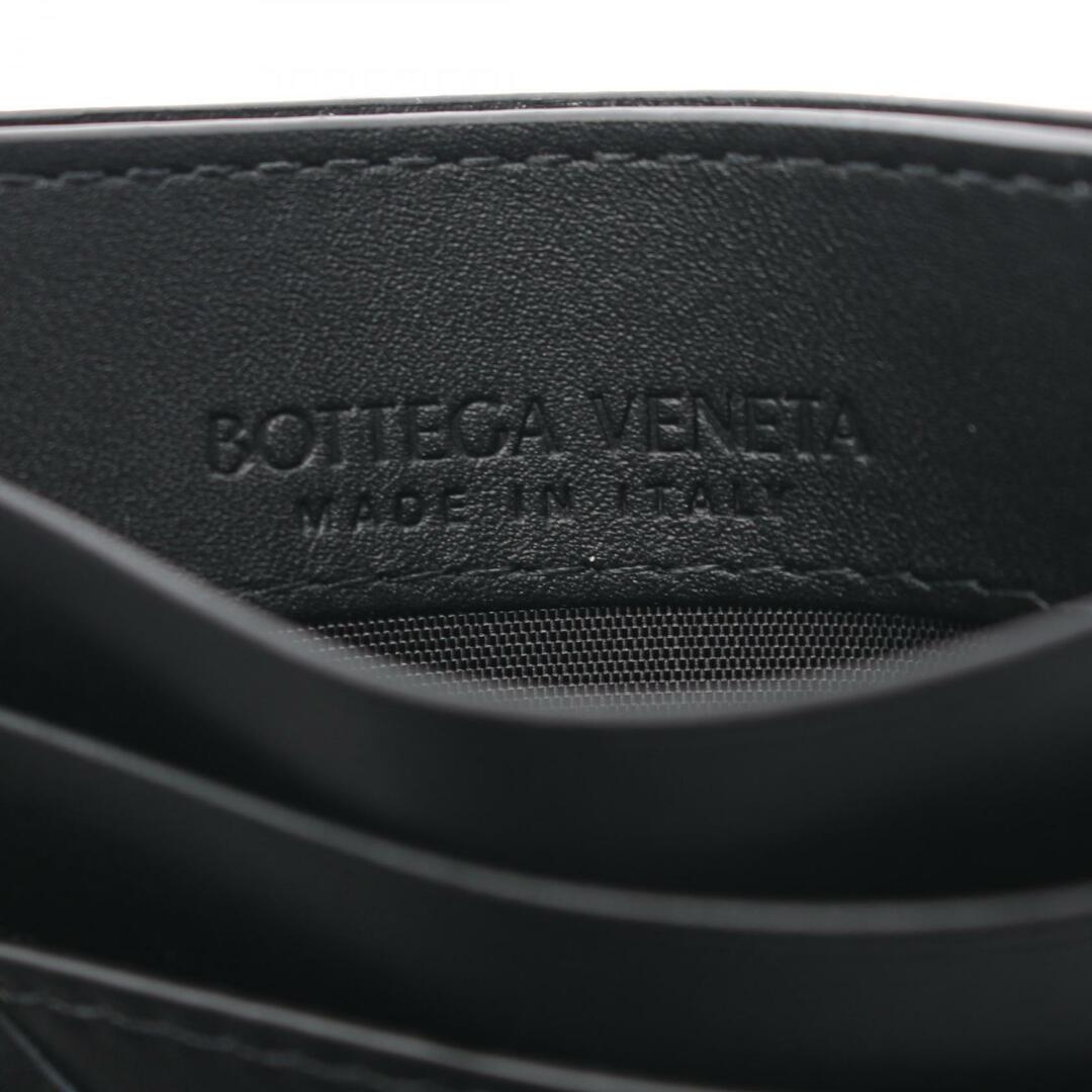 BOTTEGA VENETA(ボッテガヴェネタ)のボッテガヴェネタ BOTTEGA VENETA カードケース アクセサリー レザー レディース ブラック系 743209VCPQ38803 【新品】 レディースのファッション小物(パスケース/IDカードホルダー)の商品写真