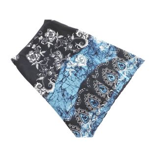 ヴィヴィアンタム(VIVIENNE TAM)のVIVIENNE TAM ヴィヴィアンタム チュール 花柄 総柄 Aライン 台形 スカート size1/黒ｘベージュｘ緑 ■◆ レディース(ひざ丈スカート)