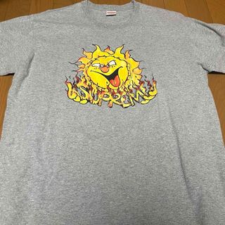 シュプリーム(Supreme)のsupreme Sun Tee Heather Grey L 20aw(Tシャツ/カットソー(半袖/袖なし))