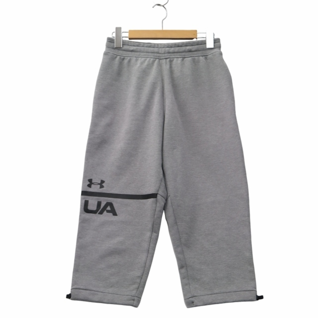 UNDER ARMOUR(アンダーアーマー)のアンダーアーマー プリント ドローコード ハーフ スウェットパンツ M グレー メンズのパンツ(ショートパンツ)の商品写真