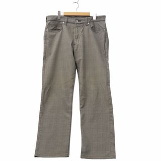 ラングラー(Wrangler)のラングラー 千鳥格子 5P ジップフライ テーパード コットンパンツ 34(スラックス)