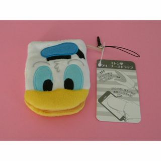 ディズニー(Disney)のドナルド　ドナルドダック　ミトン型　クリーナーストラップ　ディズニーストア(キャラクターグッズ)